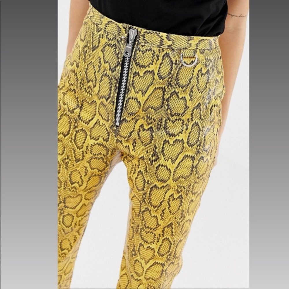THE RAGGED PRIEST IMITATION LEATHER PANTS - SMALL - Picture 6 of 6